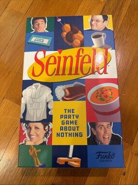 Funko Seinfeld Party Game Box - Yellow, Red, Blue, Green